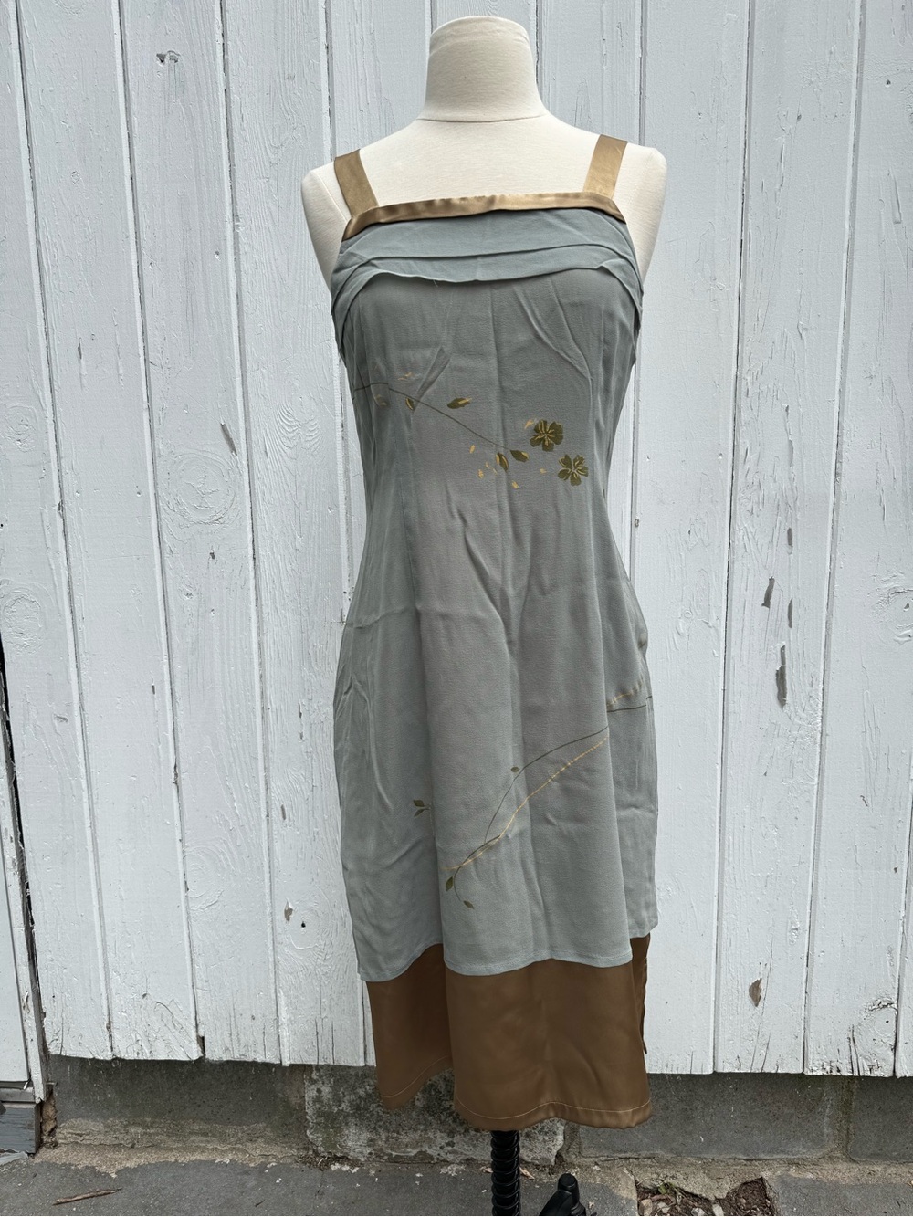 Vintage Altano Silk Dress - Picture 1 of 5